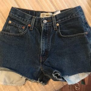 Vintage Levi Jean shorts